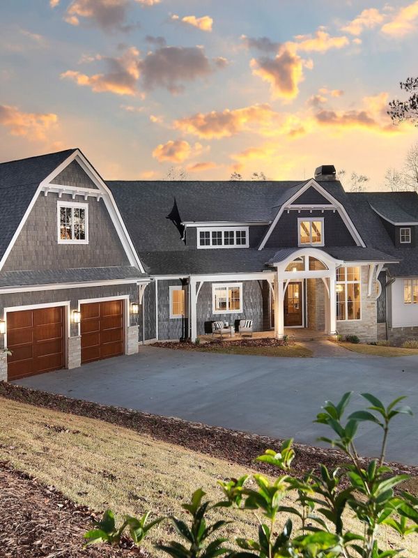 Custom Italy home built by Shenkar design build firm.
